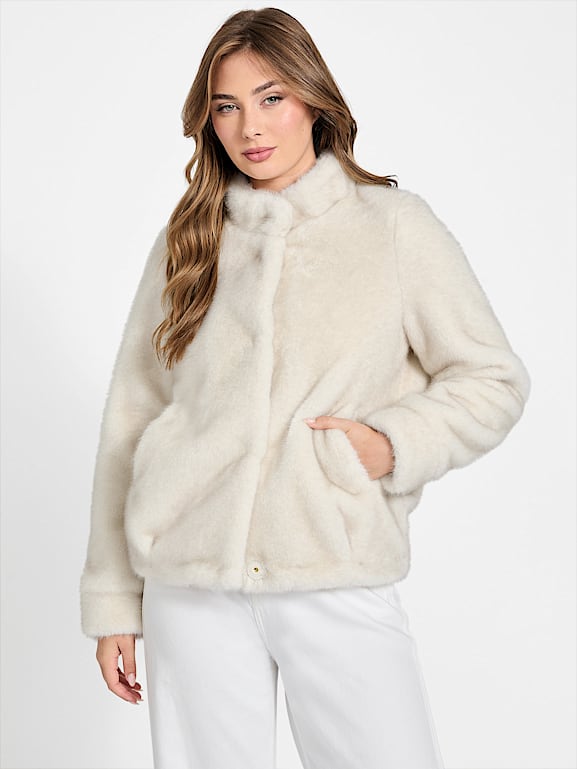 GUESS® Luna Faux-Fur Jacket 