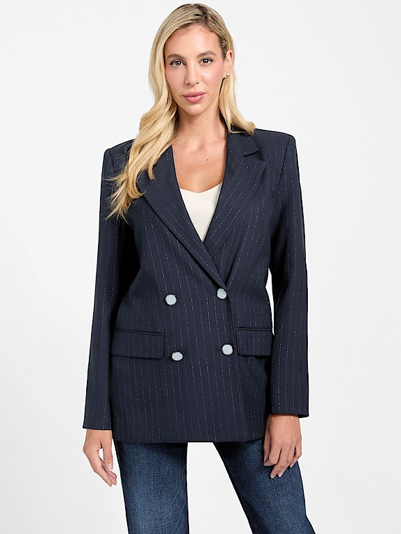 GUESS® Eco Zanita Double-Breasted Blazer