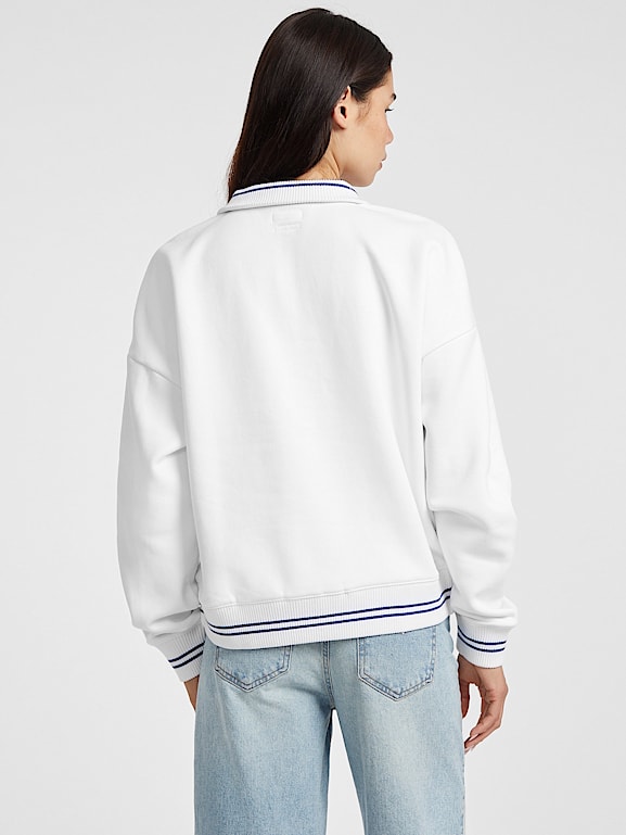 GUESS® Half-Zip Fleece Sweater