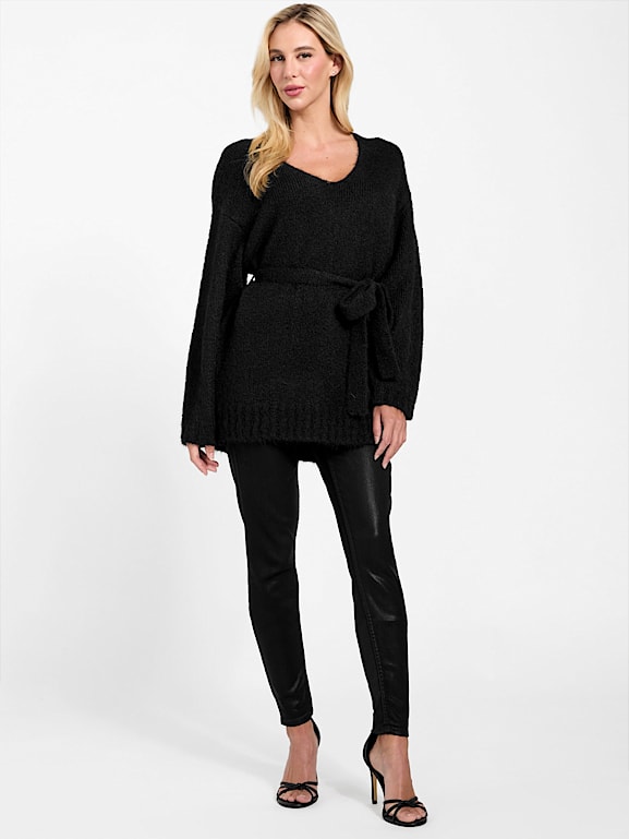 GUESS® Eco Kiyoka Tie Sweater