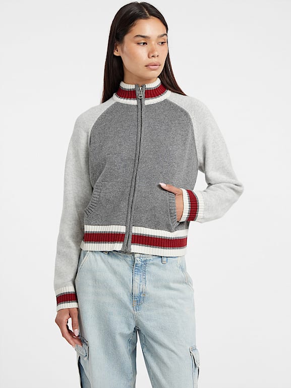 GUESS® Intarsia Wool-Blend Cardigan