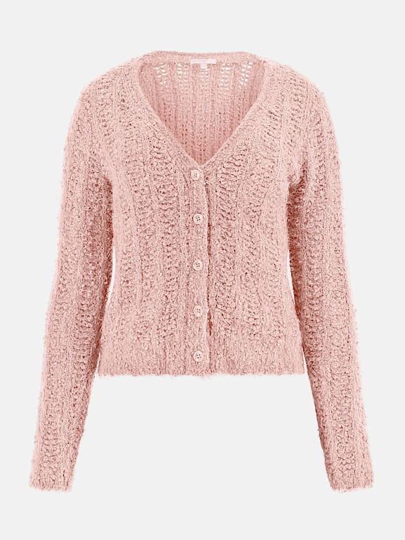 GUESS® Eco Bea Open-Stitch Cardigan