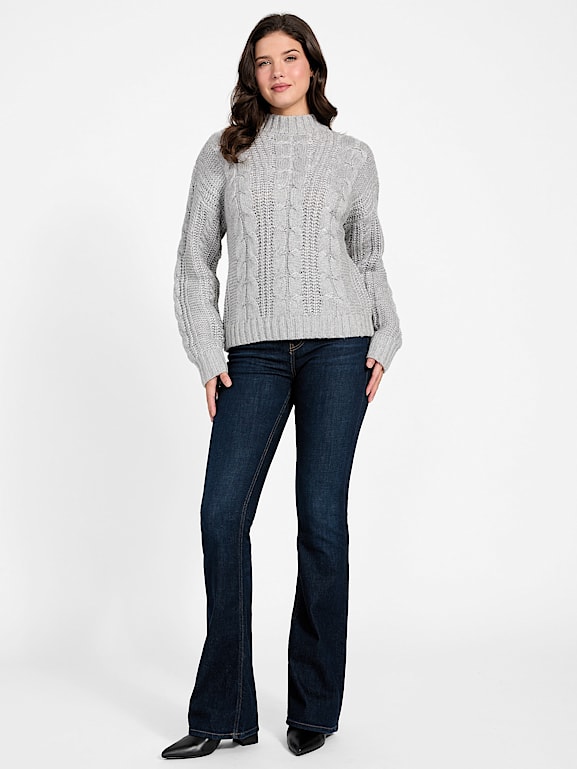 GUESS® Eco Nathalie Cable-Knit Sweater