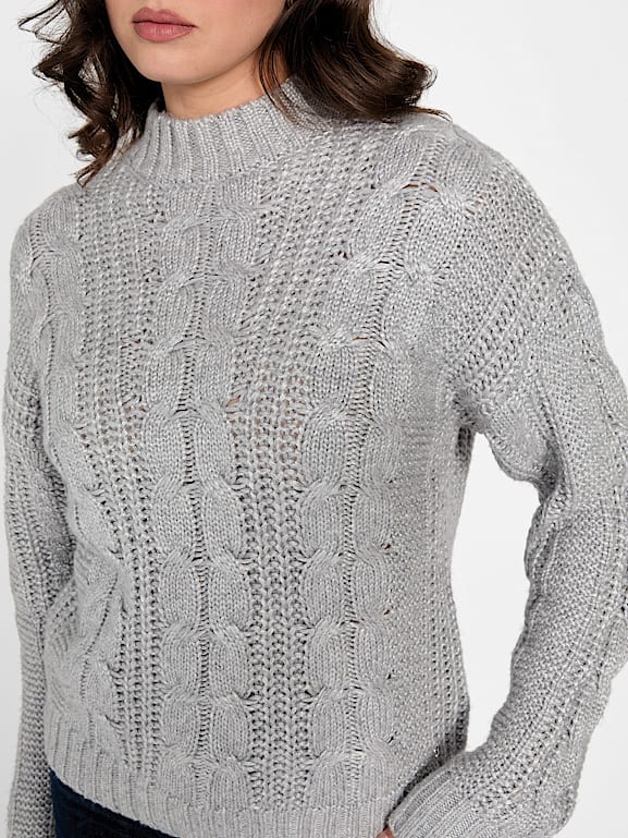 GUESS® Eco Nathalie Cable-Knit Sweater