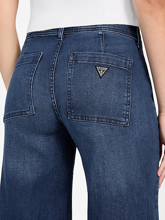 GUESS® Eco Zoya Wide-Leg Jeans