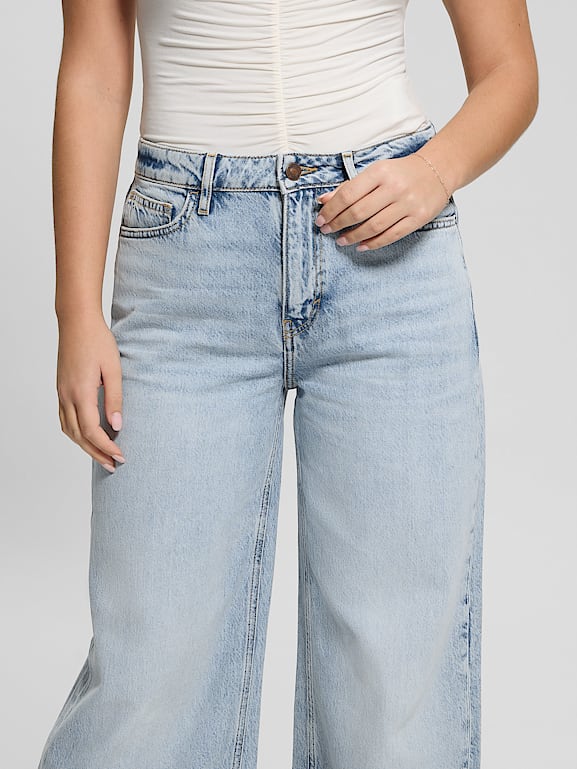 GUESS® Eco Bellflower Wide-Leg Jeans