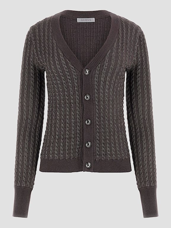 GUESS® Josie V-Neck Cardigan Sweater