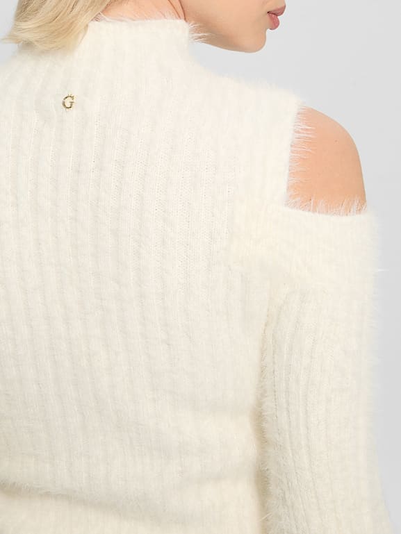 GUESS® Takara Fuzzy Sweater