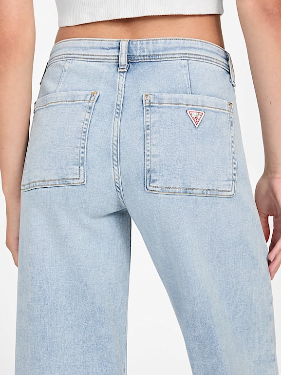 GUESS® Eco Zoya Wide-Leg Jeans