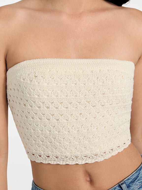 GUESS® Eco Luca Strapless Tube Top