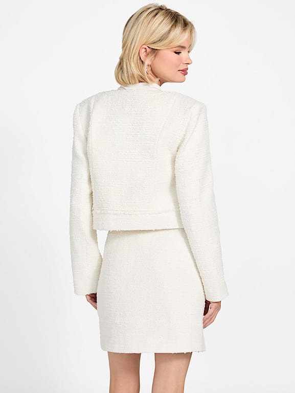 GUESS® Eco Clotilde Tweed Jacket