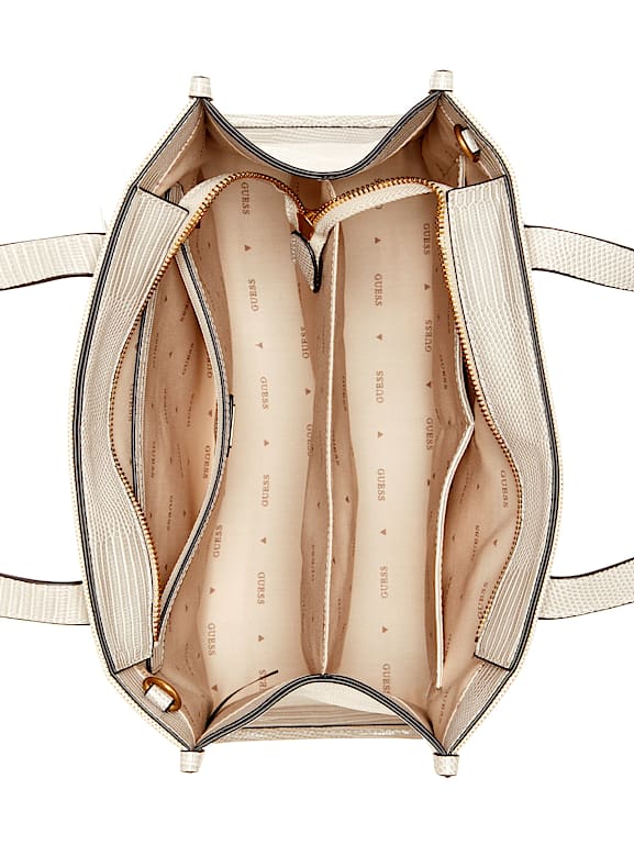 GUESS® G Status Snake-Embossed Tote