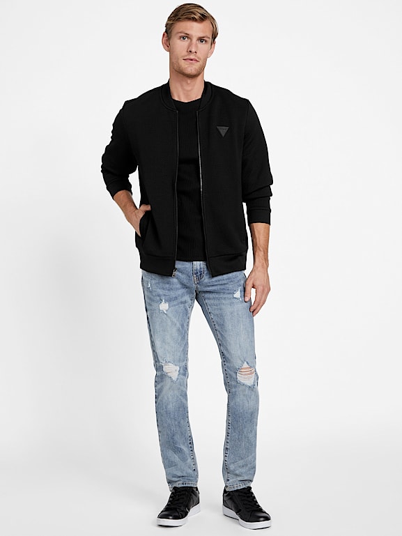 コユ GUESS® Astro Quilted Flight Jacket