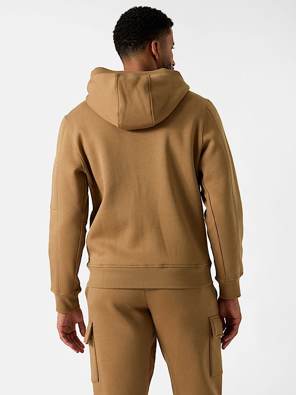 GUESS® Joel Full-Zip Fleece Hoodie
