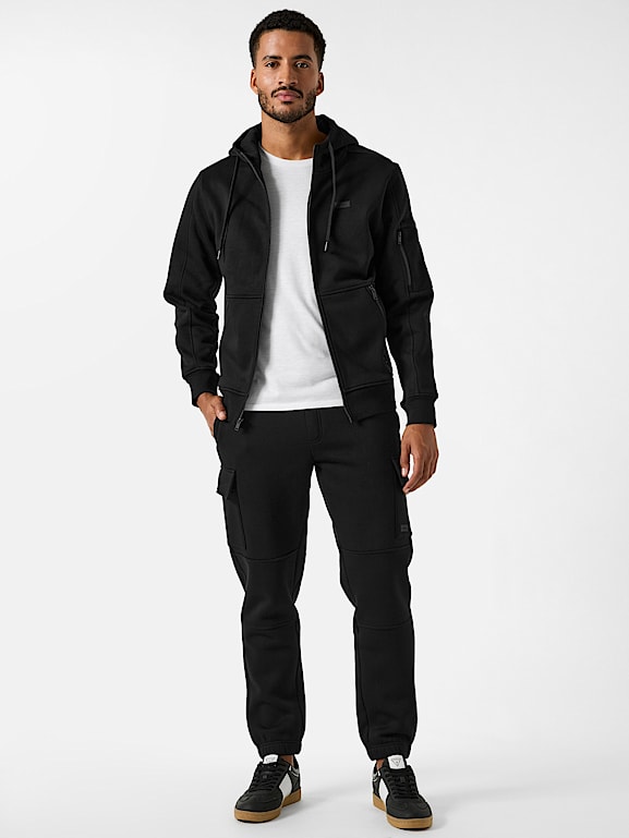 GUESS® Joel Full-Zip Fleece Hoodie
