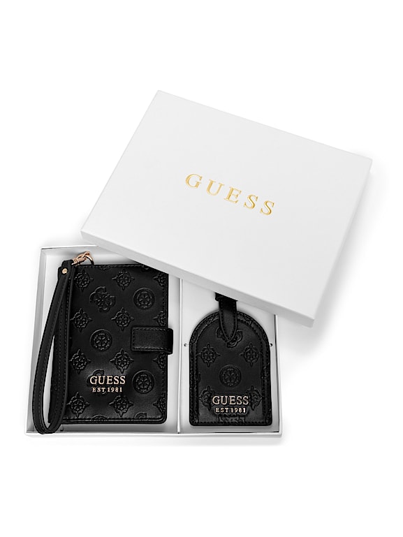 GUESS® Wilder Passport Case and Luggage Tag Box Set