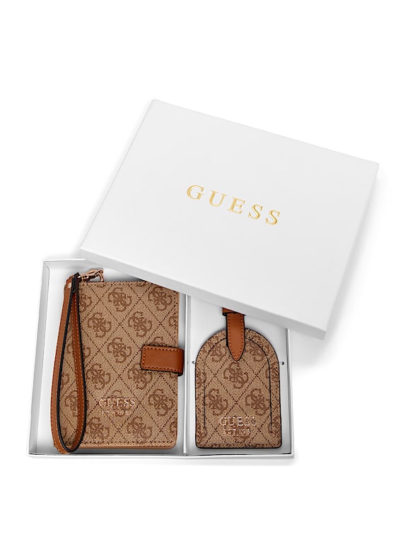 GUESS® Orlina Passport Case and Luggage Tag Box Set