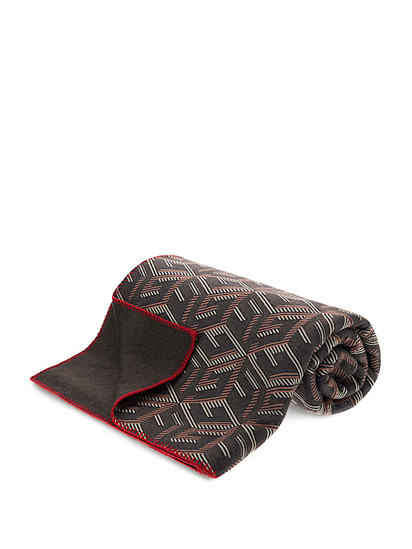 GUESS® Fleece G Cube Blanket