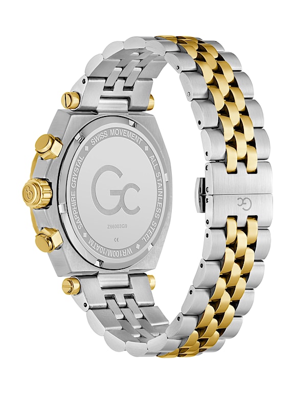 GUESS® Gc Two-Tone Chronograph Watch