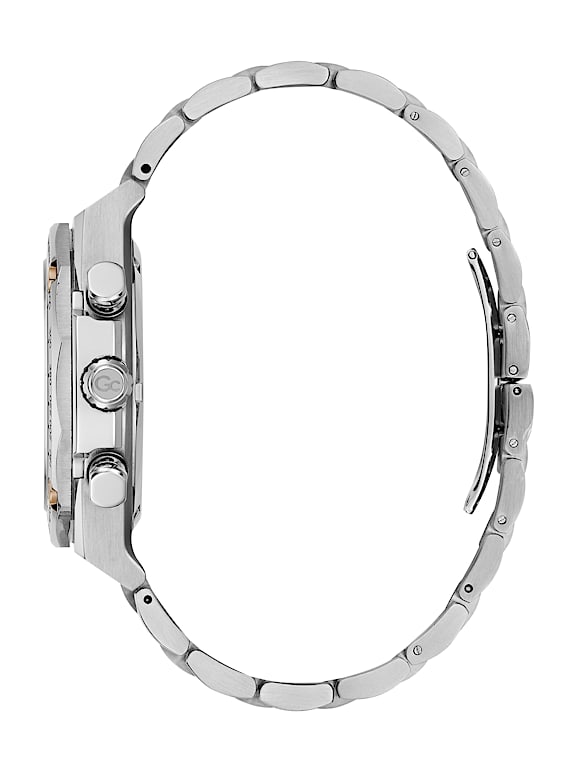 GUESS® Gc Silver-Tone Chronograph Watch