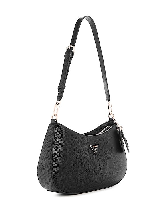 GUESS® Noelle saffiano shoulder bag