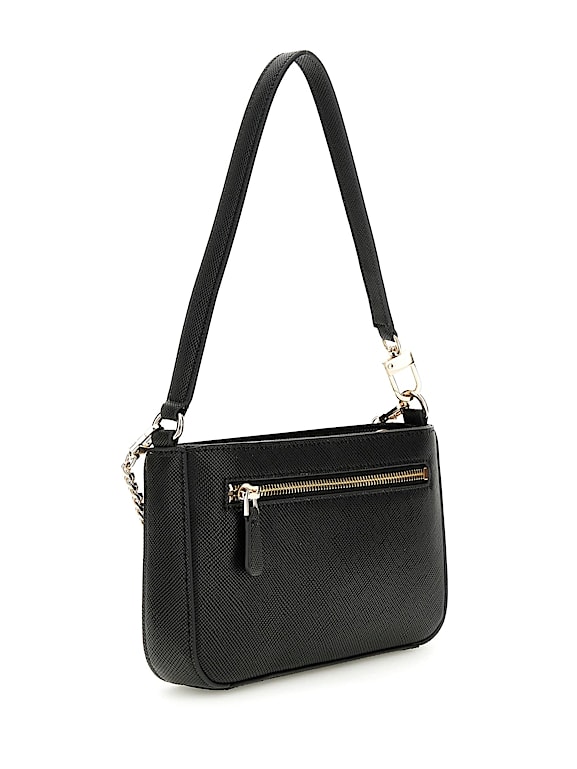 Guess Izzy Mini Sac À Bandoulière Logo 4G Brown Merlot