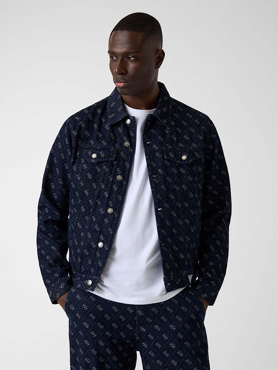 Giacca di Jeans jacquard