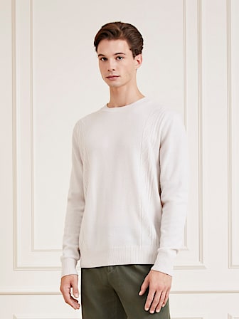Marciano crew neck cashmere blend sweater