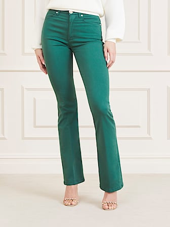 Marciano mid rise flare denim pant
