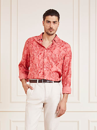 Marciano linen blend shirt