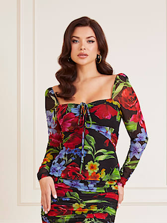 Marciano floral print top