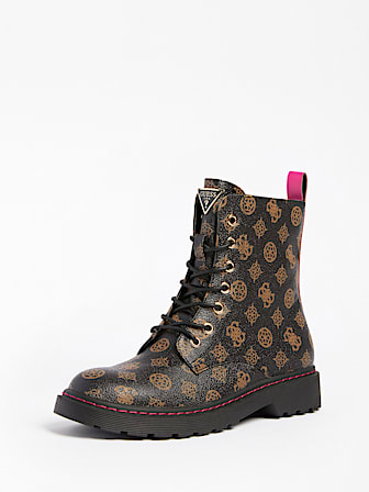 Botas combat Rambo 4G logo peony