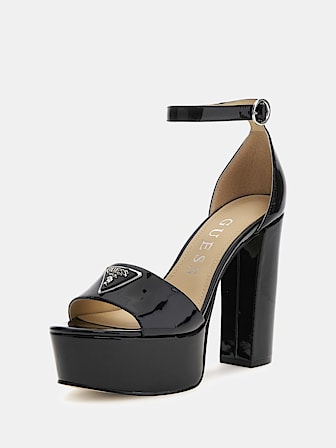 Seton patent leather sandals