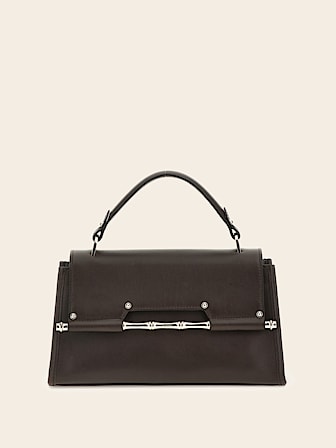 Iris genuine leather handbag