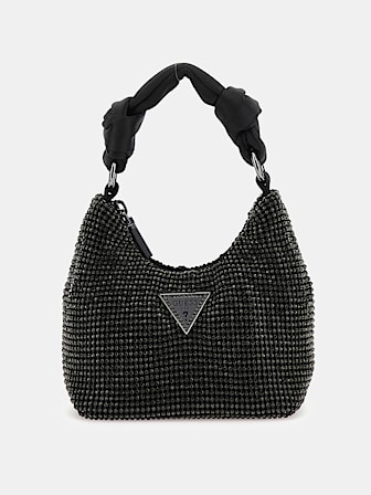 Lua rhinestone-detailed mini handbag