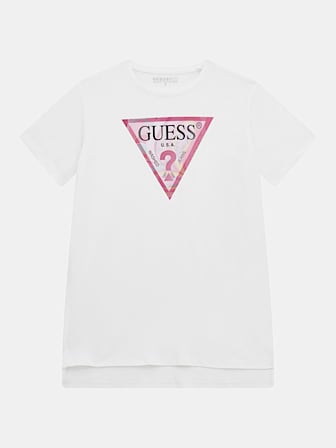 Camiseta elástica con logotipo triángulo