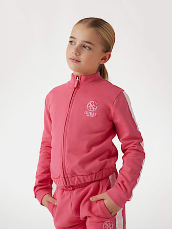 Sweatjacke Seitenstreifen