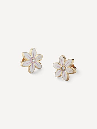 White Lotus earrings