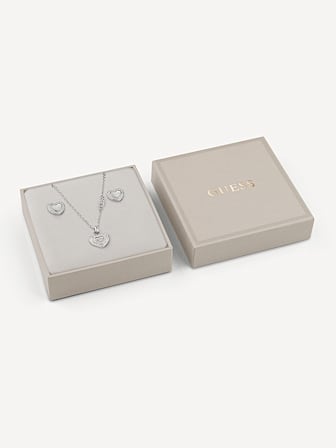 Amami necklace and earring set