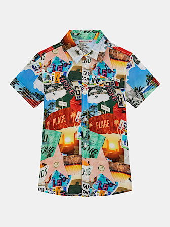 Overhemd met print all-over