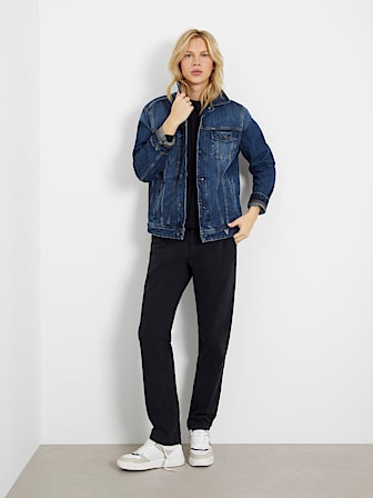 Giacca jeans vestibilità regular