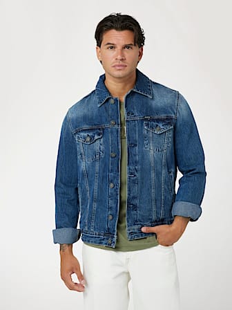 Regular fit denim jacket