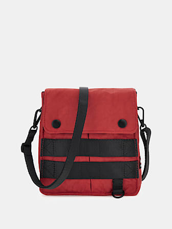 Нейлоновая наплечная сумка с логотипом