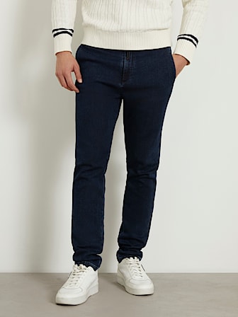 Slim Jeans mit mittelhohem Bund