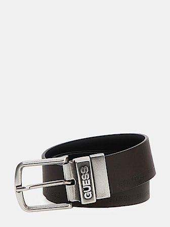 Ceinture réversible cuir véritable