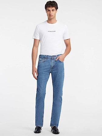 G16 Mid Waist Straight Jeans