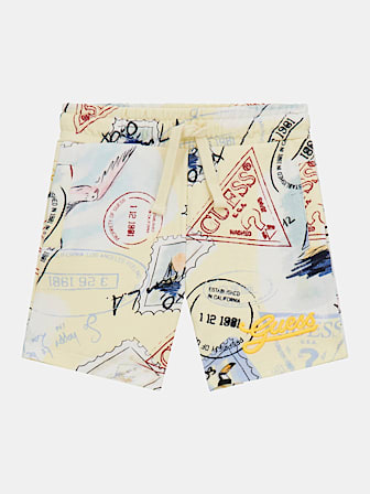 Sportieve shorts met print all-over