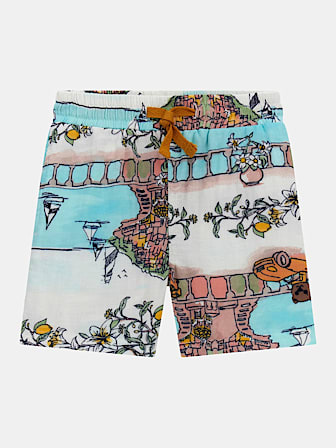 Shorts met print all-over