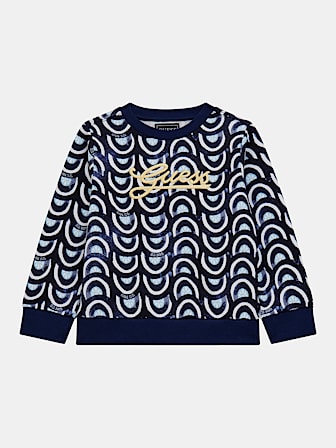 Sweater met all-over print
