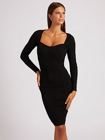 Abito bodycon in maglia